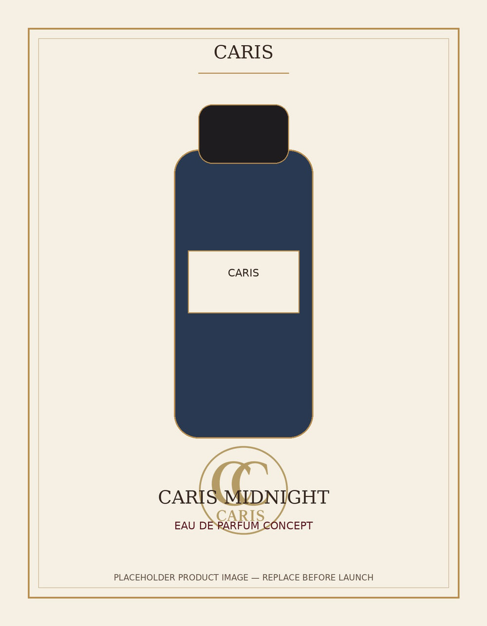 Caris placeholder product image. Replace before launch.