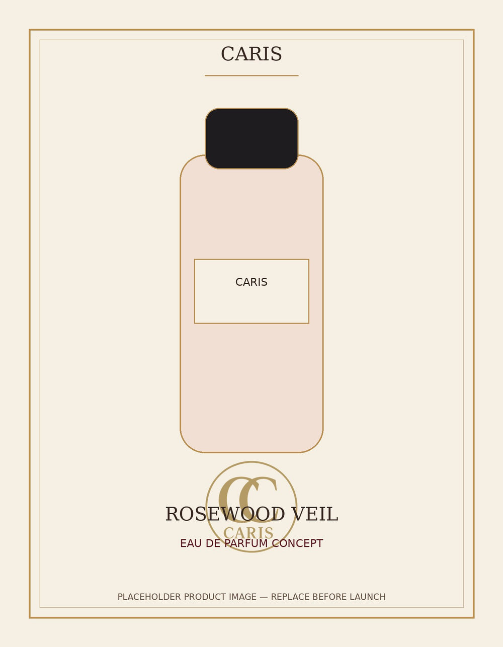 Caris placeholder product image. Replace before launch.