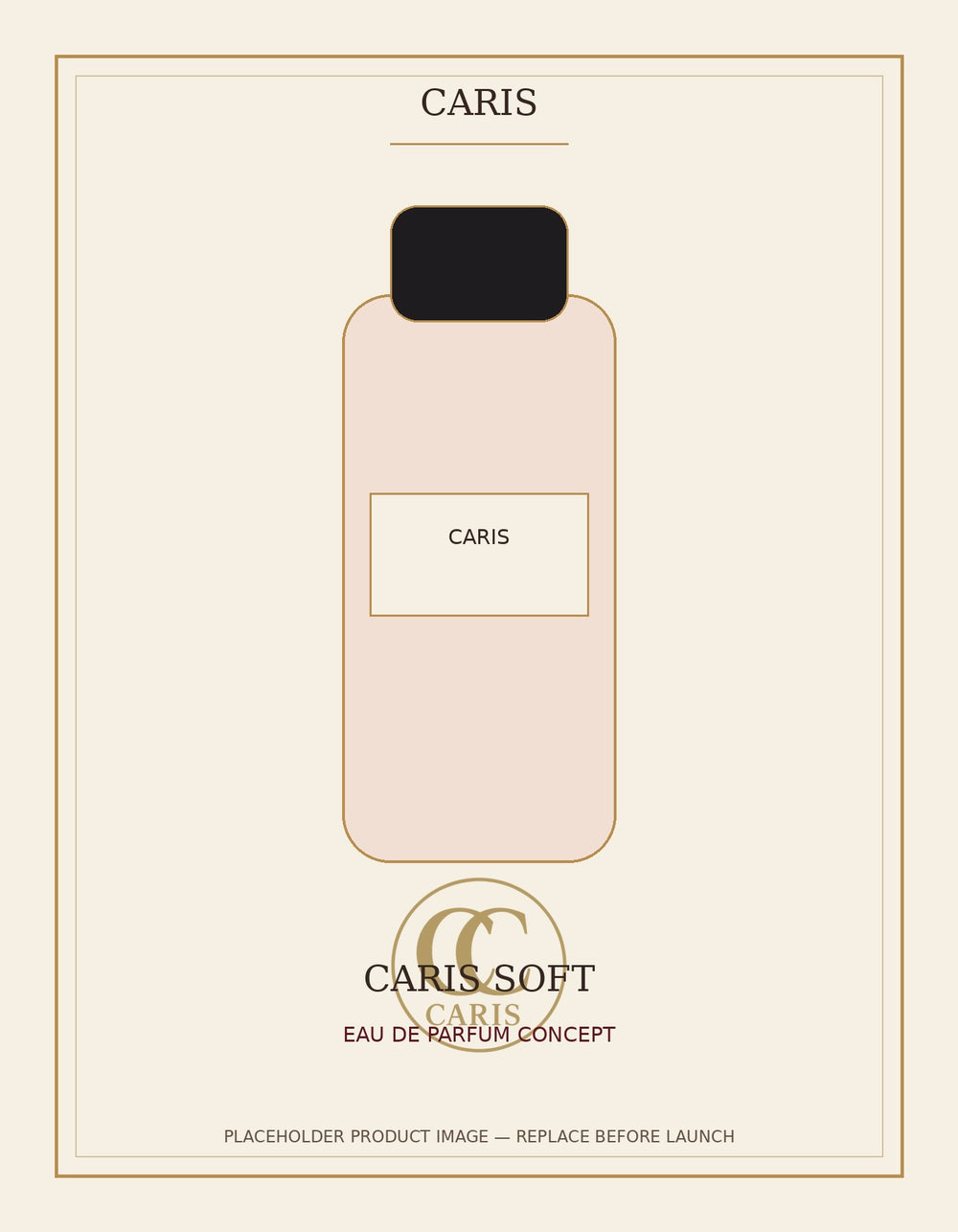 Caris placeholder product image. Replace before launch.