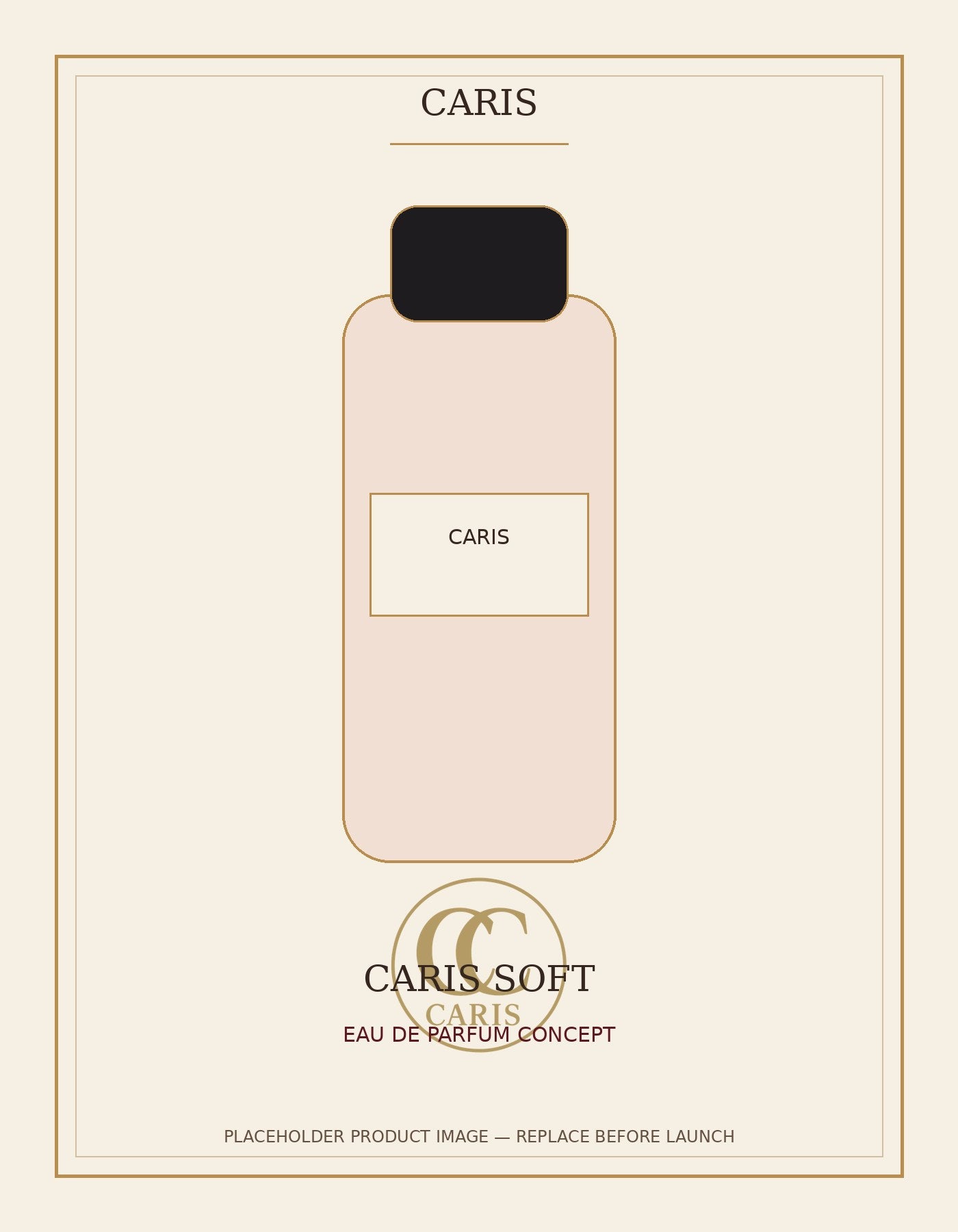 Caris placeholder product image. Replace before launch.